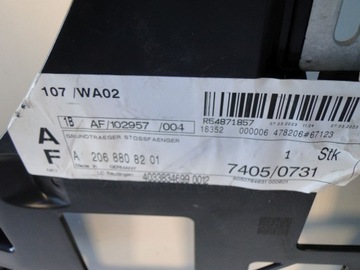 фото thumb №6, Mercedes c w206 206 рама ковзун задній лівий зад