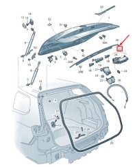 фото thumb №9, Vw touran 5t rear boot lock серводвигун 5ta827887c
