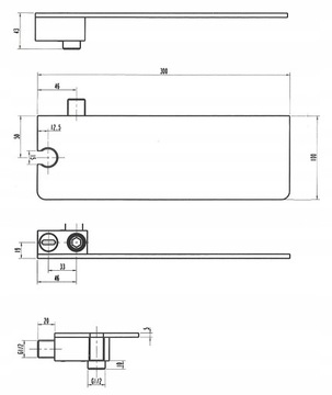 HANSGROHE bateria zestaw podtynkowy wannowy czarny