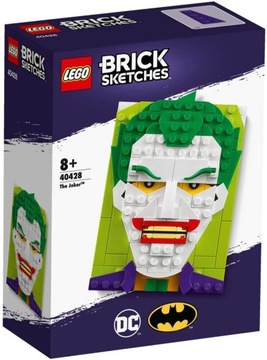 LEGO BRICK SKETCHES 40428 DC Super Heroes Джокер
