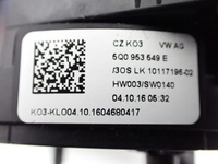 фото thumb №10, Кермовий/підкермовий перемикач стрічка комбінований 5q0953507hq skoda octavia iii 5e 16r