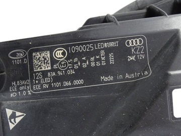 фото thumb №7, Лампа перед передня права audi q3 83a