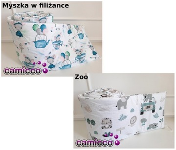 ПРОТЕКТОР ДЛЯ КРОВАТИ 120x60, 180x30 детские кроватки HIT