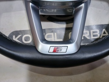 фото thumb №8, Audi a4 b9 s4 rs4 a5 8w0 руль mutlifunkcyjna s-line лепестки кожа