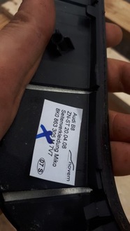 фото thumb №10, S4 b8 рестайлинг a4 планки декоры карбон дверь консоли