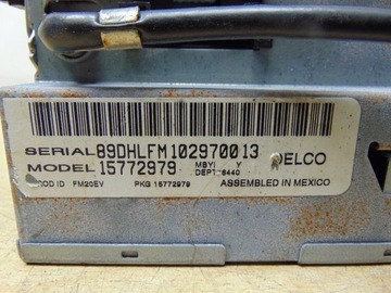 фото thumb №14, Радіо заводські chevrolet tahoe ii 1999-2002 15772979