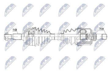 фото thumb №10, Полуось приводная peugeot 308 ii 1.2thp 130km,1.6,1.6thp,1.6hdi 13 /левая, 6b t