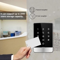 фото thumb №8, T9 металевий кнопка сенсорний wiegand 26-bitowa карта hasło система контролю