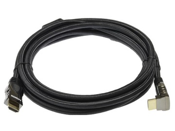 Кабель AUDA Prestige HDMI 2.0 HD 4K, угловой, 270 градусов, 1 м