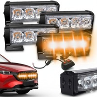 Купить 4x лампы предупредительные led эвакуатор фонари дальний stroboskop pomoc drogowa, фото thumb