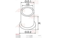 фото thumb №2, Втулка, wał стартер as-pl sbu9278s