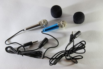 Gadzet MIKROFON KARAOKE DO TELEFONU MINI Mały 6 cm