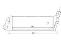 фото thumb №1, Nissens интеркулер renault grand scenic ii megane