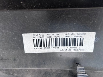 фото thumb №15, Бампер перед переднє bmw 3 f30 f31 колір 475