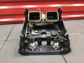 фото thumb №12, Bmw 7 f01 f02 захист консолі середньої чорна шкіра решітка повітропровід зад bdb