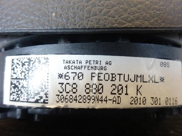 фото thumb №9, Vw golf vi 08-12 подушка безопасности подушка безопасности водителя 3c8880201k