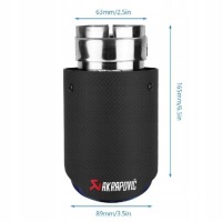 фото thumb №8, Наконечник вихлоп глушника накладка 60mm