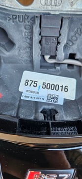 фото thumb №8, Audi a7 s7 rs7 c7 4g рестайлинг руль красная nić individual 4g8419091n