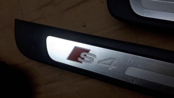 фото thumb №9, S4 b8 рестайлинг a4 планки накладки пороговые sline