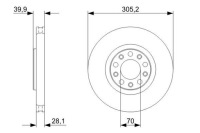 фото thumb №6, Тормозные диски тормозные вентилируемый alfa romeo brera 2.2 jts