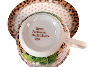 ЧАШКИ 6 ШТ. Фарфор Цветы Пиона Yamasen Fine Porcelain