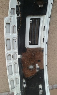 фото thumb №12, Капот крышка renault trafic i lift 89-00 белый