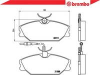 фото thumb №2, Тормозные колодки тормозные renault safrane i 2.5 dt b548