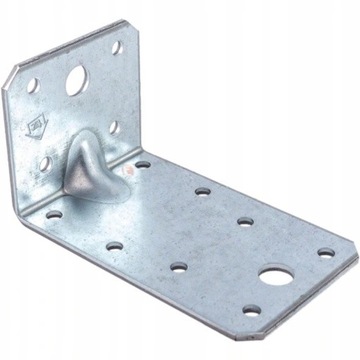 Kątownik CIESIELSKI łącznik przetłoczony - 90x50x55x2,0 mm - 10 sztuk