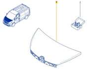 фото thumb №1, Капот renault trafic iii - nowa