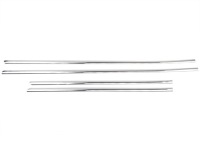 фото thumb №1, Audi q2, q3, q5, q7, q8 , tt, r8 - комплект хром хромовані накладки бічний