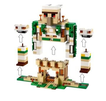 LEGO 21250 MINECRAFT КРЕПОСТЬ ЖЕЛЕЗНОГО ГОЛЕМА
