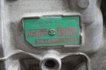 фото thumb №12, Коробка передач коробки передач автомат suzuki vitara iii рестайлинг tf-71sc 3e110-86r10 3gf