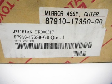 фото thumb №8, Зеркало правые электрические toyota 87910-17350-g0