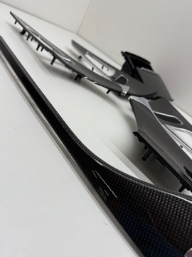 фото thumb №16, Audi a6 s6 c7 планки декори інтер'єру двері тунелю карбон карбон адаптер комплект