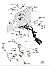 фото thumb №9, Новый оригинальный шланг wąż радиаторный discovery 5 v defender 3.0 lr171870