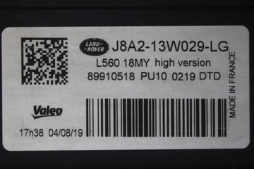 фото thumb №13, Лампа права перед land rover range rover повний led j8a2-13w029-lg