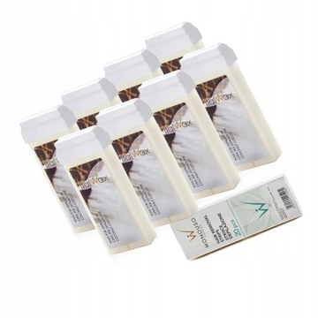ДЕПИЛЯЦИЯ 8x ITALWAX COCONUT STRIPES Воск в рулоне