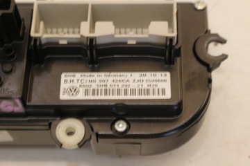 фото thumb №5, Панель кондиционера 7n0907426ca vw touran ii 2010-2015r.