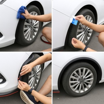 фото thumb №11, Планка samoprzylepna защита колёсная арка крыльев защита rantów широкая 1,5 m