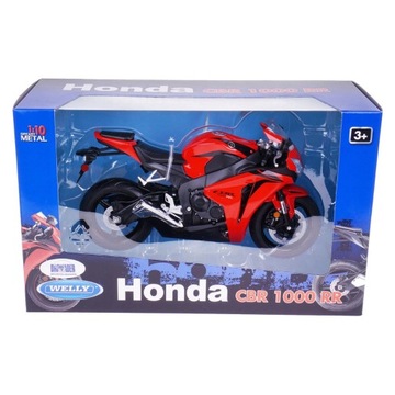 Модель мотоцикла Honda CBR 1000RR масштаб 1:10 Welly