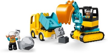 LEGO DUPLO Грузовик и гусеничный экскаватор 10931
