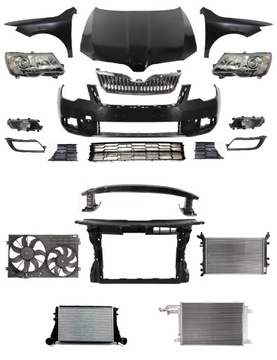 фото thumb №1, Superb 13-15 перед капот бампер pas лампа крило