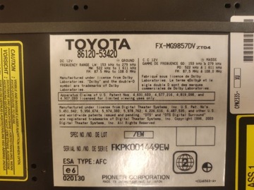 фото thumb №6, Радио cd lexus is 220 250