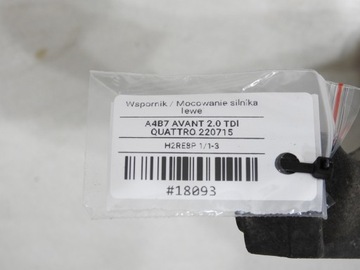 фото thumb №7, Лапи двигуна ліва audi a4 b7 2.0 tdi 8e0199307s