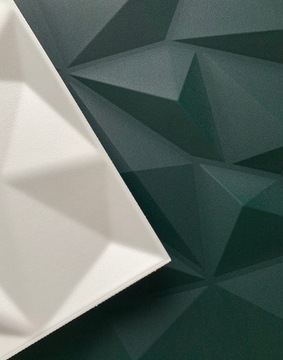 НАСТЕННАЯ ПАНЕЛЬ 3D КАССЕТНАЯ БУТЫЛКА ЗЕЛЕНАЯ БРИЛЛИАНТНАЯ