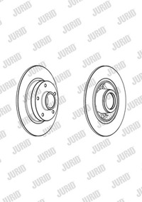 фото thumb №2, Диск тормозной/задний/ renault fluence 14-
