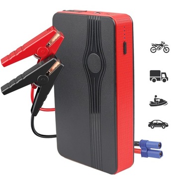URZĄDZENIE ROZRUCHOWE DO SAMOCHODU, MOTOCYKLA POWERBANK 30000MAH 400A 12V
