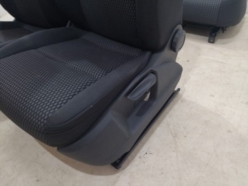 фото thumb №7, Оббивка чорна сидіння диван матеріал isofix vw tiguan i 2010-2015r