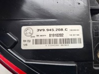 фото thumb №13, Skoda superb iii 3 рестайлинг 2019+ фара зад задняя правая 3v9945208c