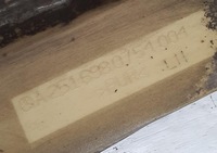 фото thumb №8, Молдинг накладка поріг ліва 775 mercedes r-kl w251